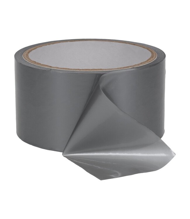Ouch! Silver PVC Tape 20 M Knoopvrij Voor Bondage En Blinddoeken