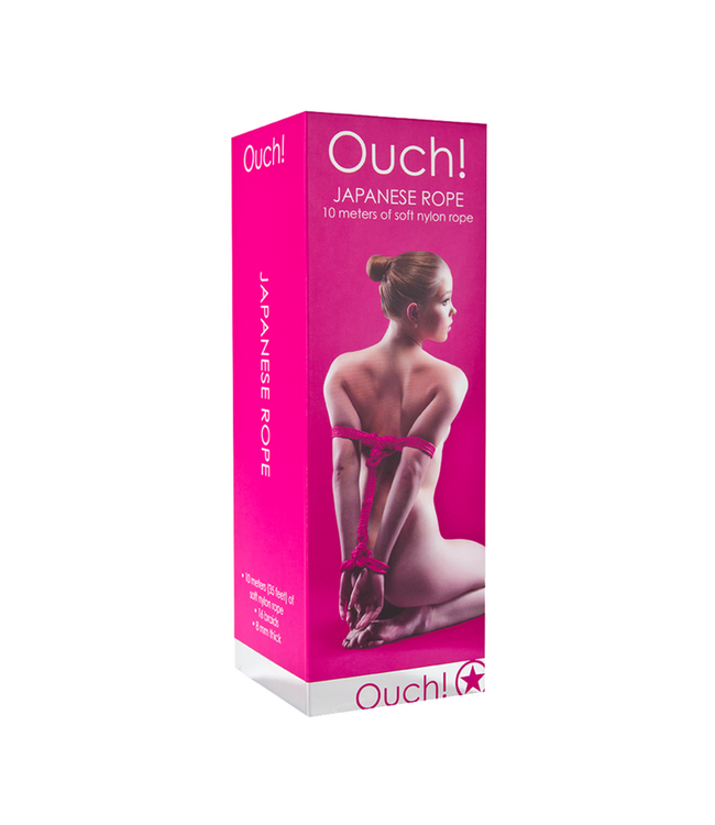 Ouch! Rosa Seil 10 m für Bondage-Verführungen – Fesseln Sie Ihre Fantasien!