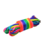 XR Brands Neon Regenboog Shibari Touw 32 Ft - Kernloos Sterk Bondagetouw Nylon