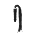 Ouch! Siliconen Dildo-Zweep Van Hoogwaardig Leder Voor Vaginaal En Anaal Gebruik