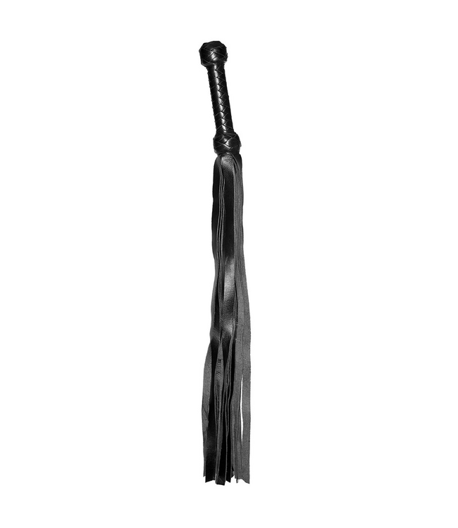 Prowler Red Prowler Red 66 cm Luxury Leather Flogger - Black BDSM Whip