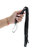 Crushious Floggy Whip Black - 58 cm PU Leather Whip for Kinky Couples Play