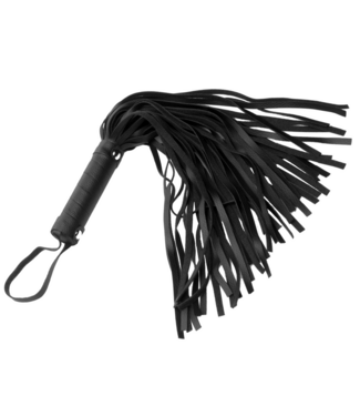 XR Brands Compact Faux Leather Mini Flogger - Ideal for Beginners!
