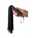 XR Brands Compacte Pleather Mini Flogger Met Spiraalhandgreep En Polsbandje