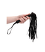 Ouch! Ouch! Black Faux Leather Whip - 38.5 cm Stylish Impact Play Tool