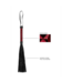 Ouch! OUCH! Red BDSM Whip - 38.5 cm High-Quality Impact Play Tool