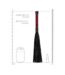 Ouch! OUCH! Red BDSM Whip - 38.5 cm High-Quality Impact Play Tool