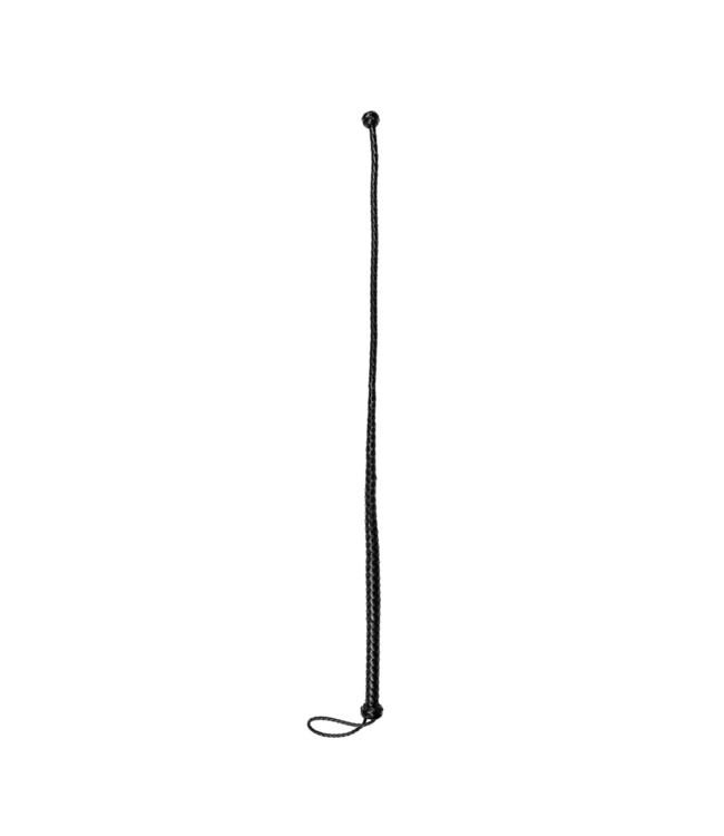 Ouch! PU Leren BDSM Zweep 122 Cm Met Knoophandvat En Lichtgewicht Design