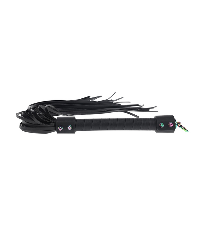 Ouch! Venice Collection Black Flogger | Stylish, Durable & Powerful Pleasure