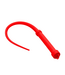 XR Brands Silicone Impact Zweep 62 Cm Rood Met Stevige Handgreep