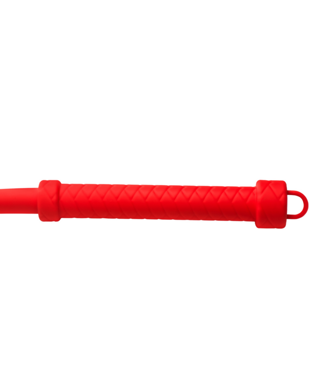 XR Brands Viper Tail Red Silicone Whip - 62 cm Powerful & Versatile Impact Tool
