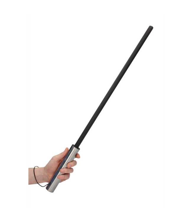 Ouch! BDSM-Stok 66,3 cm Met Roestvrijstalen Handvat En Teflonoppervlak