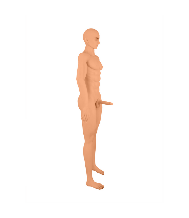 Dolls by Shots Justin Realistic TPE Sex Doll with USB Heating & Movable Limbs