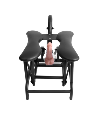 Sexmachine by Shots Adjustable Slide And Ride Seksmachine Met Comfortabele Dijsteunen