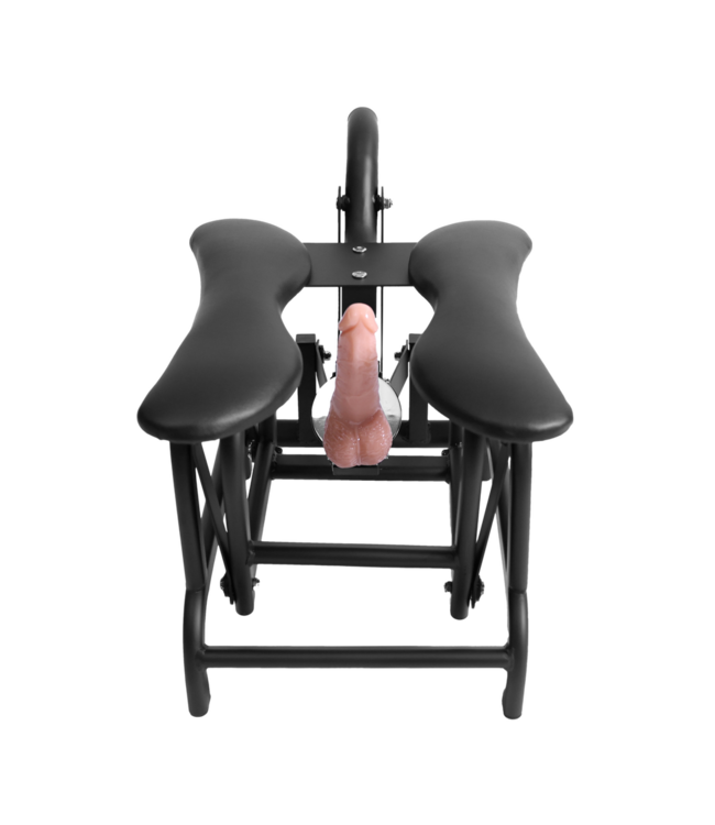 Sexmachine by Shots Adjustable Slide And Ride Seksmachine Met Comfortabele Dijsteunen