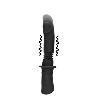 Ouch! Ultimate Handheld Vibrating Thrusting Sex Machine - 13 Speed Modes