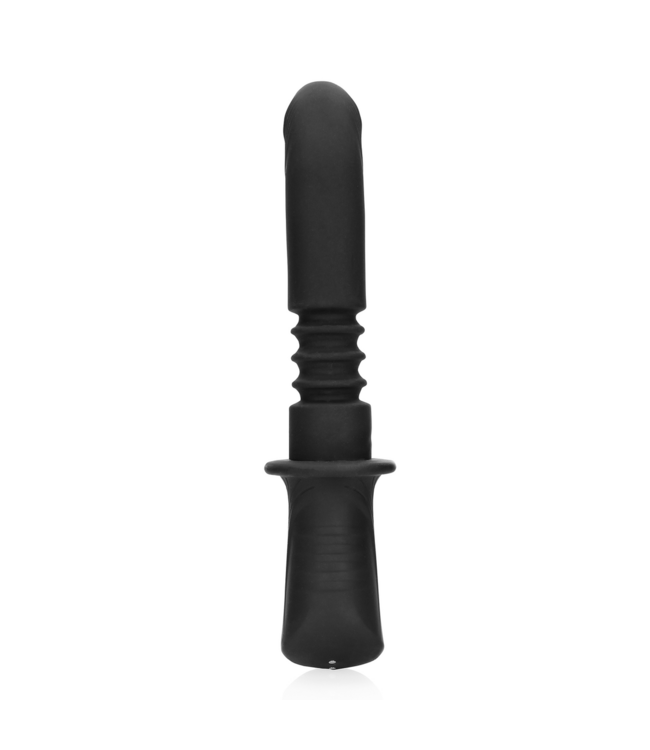 Ouch! Handheld Vibrerende en Stotende Seksmachine Met 13 Snelheidsmodi Zwart