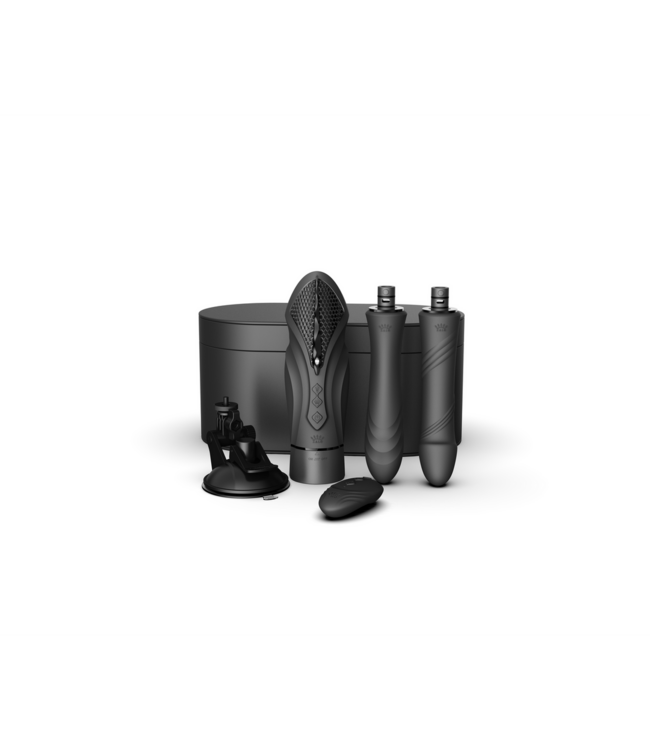Zalo ZALO SESH Obsidian Black: Ultimate Pleasure with PowerThrust & Vibes