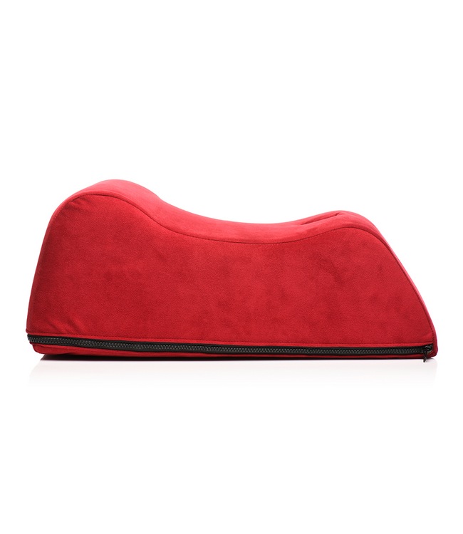 XR Brands Komfortables Ergonomie-Sattel Kissen Rot – Unterstützung für jeden Stuhl