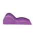 XR Brands Ergonomisch Gecontourde Love Cushion Paars Met Hoogdichtheid Schuim