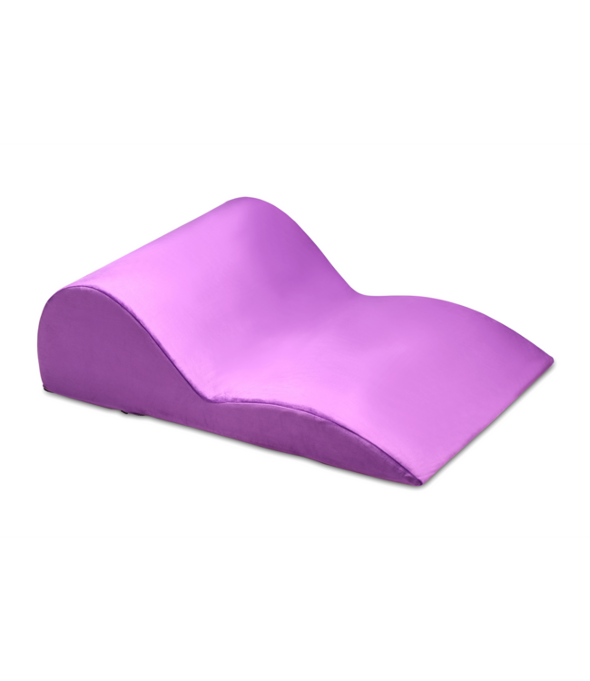 XR Brands Purple Contoured Love Cushion - Ultimate Comfort & Support Pillow