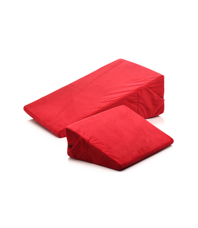 XR Brands Comfortabele Rode Wiggen Set Voor Optimale Positie & Steun Van XR Brands
