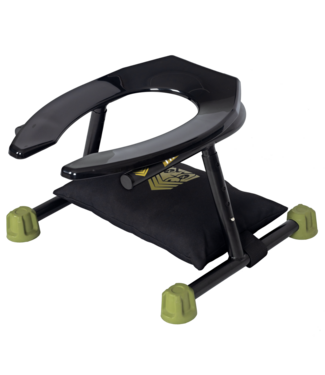 Doc Johnson Fort Troff Industrial Armrest Toilet Seat Met Verstelbare Hoogte En Antislip Voeten