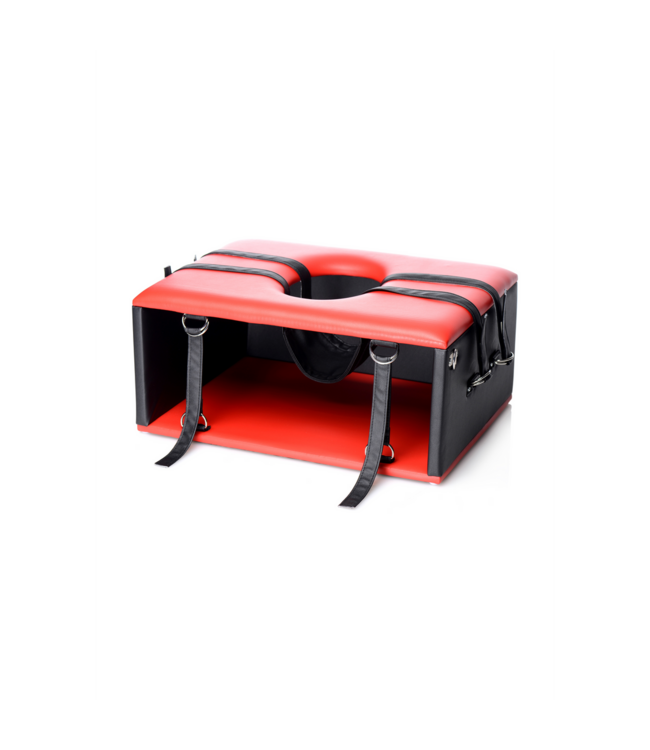 XR Brands Facesitting Meubel Met Boeien En Comfortabel Zitkussen Voor BDSM Spel