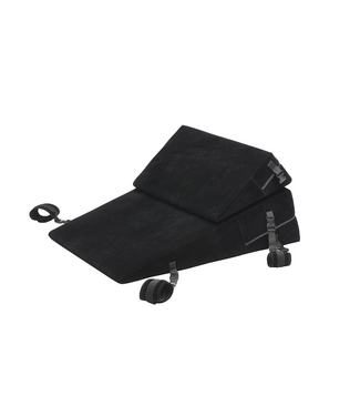 XR Brands Luxury Black Bondage Cushion Set for Ultimate Comfort & Pleasure