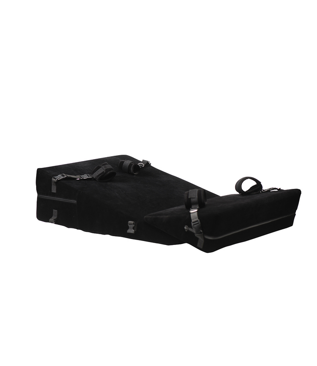 XR Brands Luxury Black Bondage Cushion Set for Ultimate Comfort & Pleasure