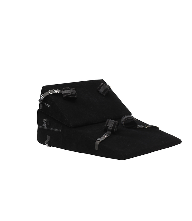 XR Brands Luxury Black Bondage Cushion Set for Ultimate Comfort & Pleasure