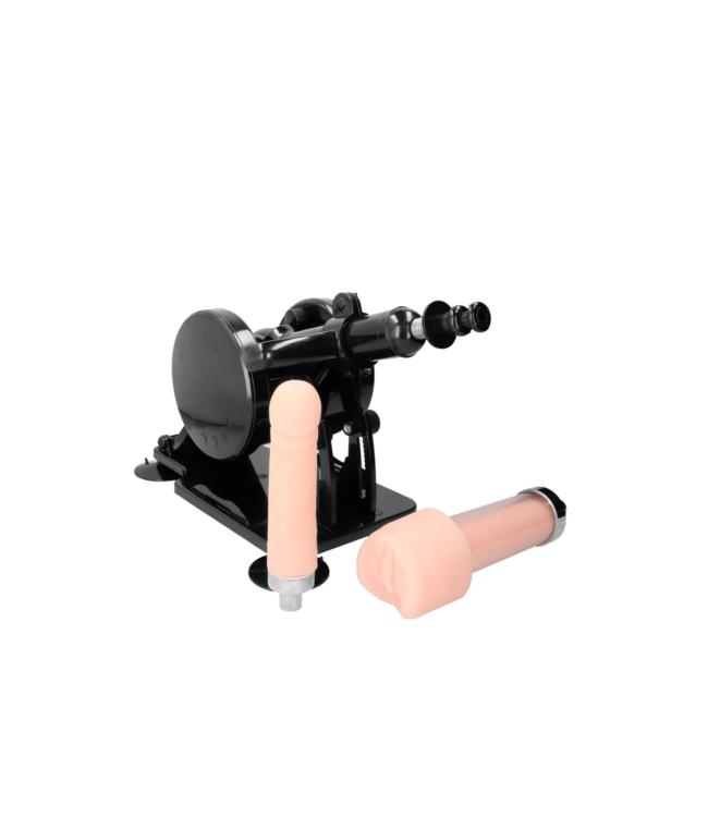 Sexmachine by Shots Vielseitige, leise Sexmaschine mit Fernbedienung – für diskreten Genuss