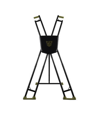Doc Johnson Tactical Cross Schwarz/Grün – Verstellbare Fesselung & Komfort