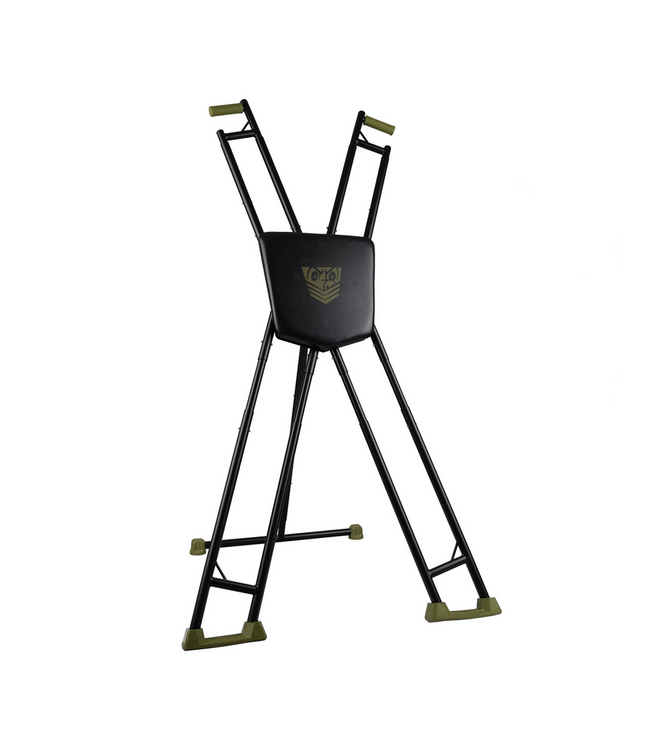 Doc Johnson Tactical Cross Schwarz/Grün – Verstellbare Fesselung & Komfort