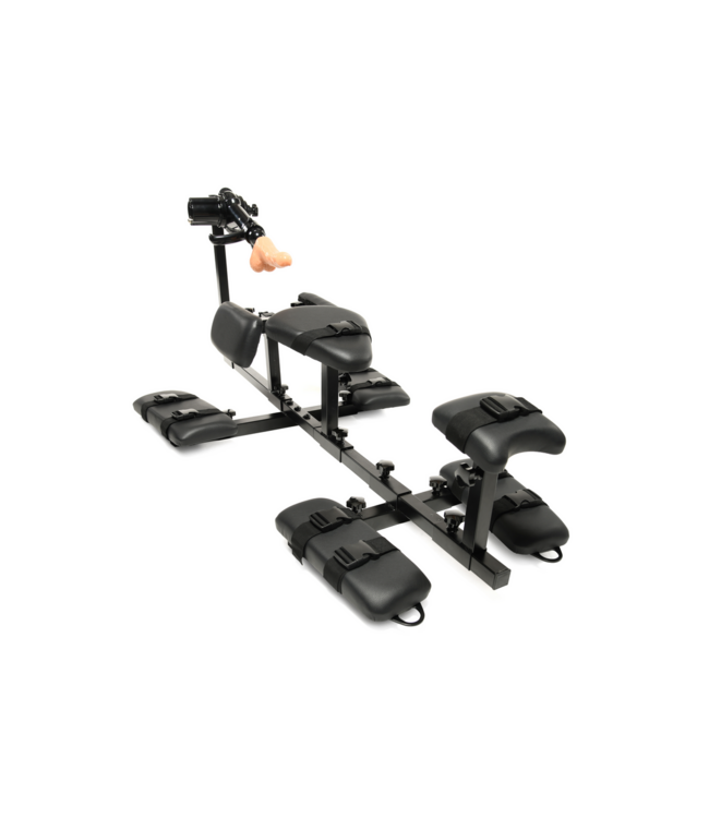 XR Brands Subversion Deluxe Horizontal Pillory - Ultimate Bondage Control Furniture