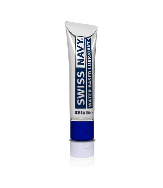 Swiss Navy Swiss Navy Wasserbasiertes Gleitmittel 10 ml – Langanhaltend & Reisefreundlich