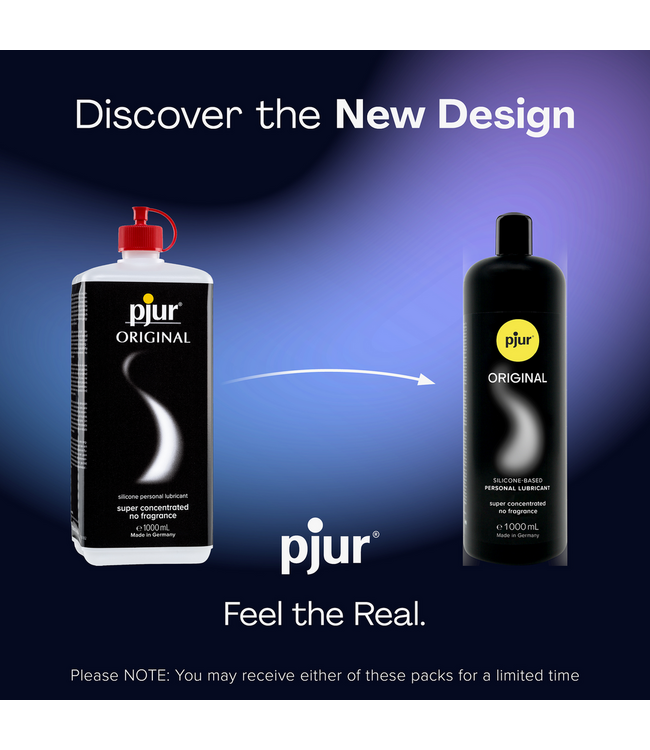 Pjur Pjur Siliconen Glijmiddel 1000ml – Geurneutraal, Langdurig & Zijdezacht