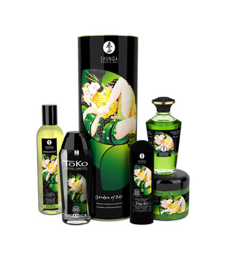 Shunga Shunga Garden of Edo Organica Collectie Met Natuurlijke Massageoliën En Glijmiddel