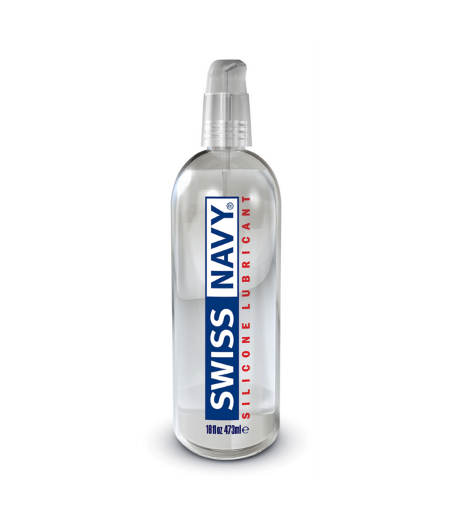 Swiss Navy Swiss Navy Siliconen Glijmiddel 473 ml Met Vitamine E – Duurzaam & Zijdezacht