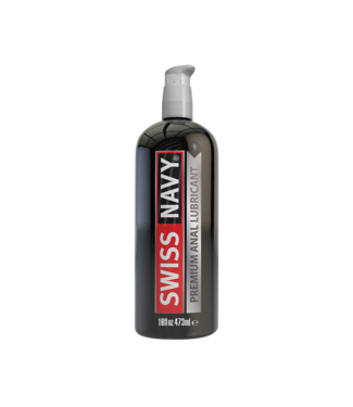Swiss Navy Swiss Navy Silicone Anal Lubricant 473ml - Long-Lasting Comfort