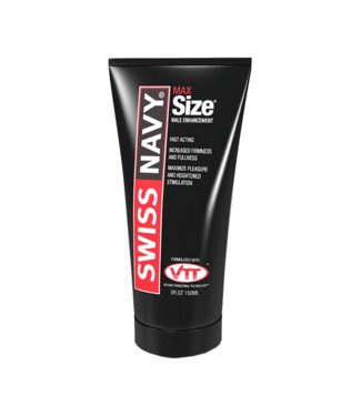 Swiss Navy MAX Size Creme 150 ml – Effektive Unterstützung für männliche Potenz
