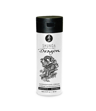 Shunga Dragon Sensation Cream 60ml - Intense Fire & Ice for Enhanced Pleasure