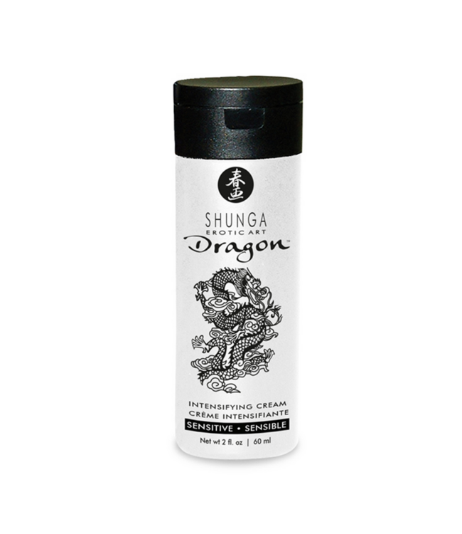 Shunga Dragon Sensation Cream 60ml - Intense Fire & Ice for Enhanced Pleasure