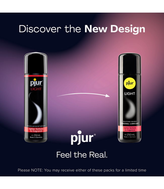 Pjur pjur LIGHT 250 ml - Thin Silicone Lubricant for Lasting Comfort