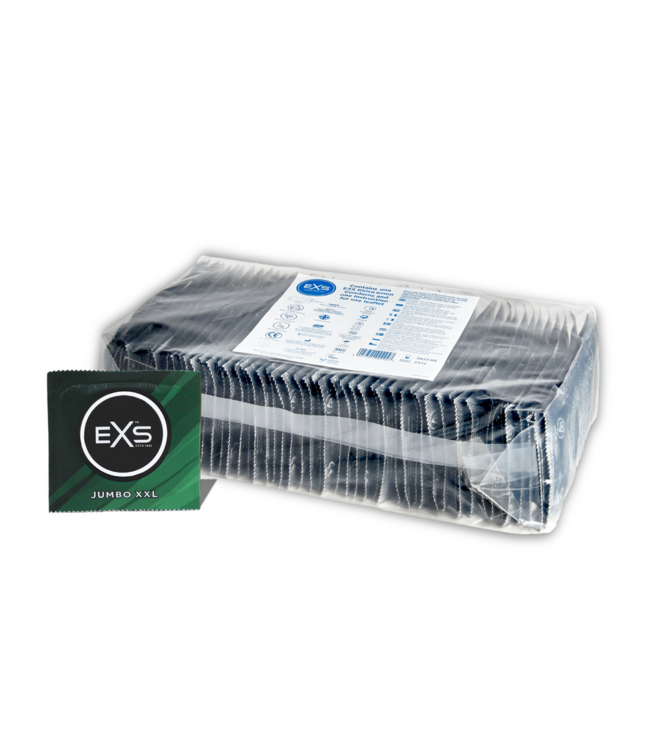 EXS EXS Extra Large 144 Latex Condooms Met Speen En Siliconensmeermiddel