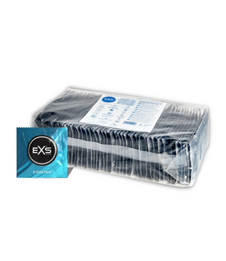 EXS EXS Cooling Condoms 144 Pack – Fresh, Extra Thin & Comfortable