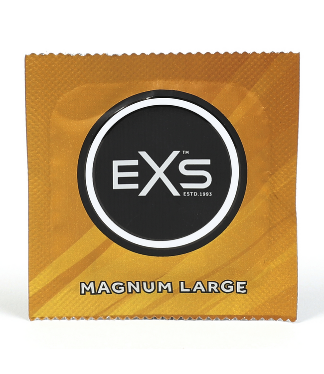 EXS EXS Magnum Kondome 144 Stück – Ultrathin, breitere Passform für Komfort