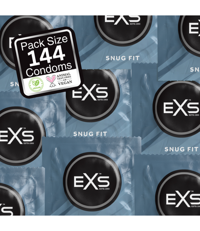 EXS EXS Slim Fit Condooms 144 Stuks – Dun, Stevig En Latexvrij