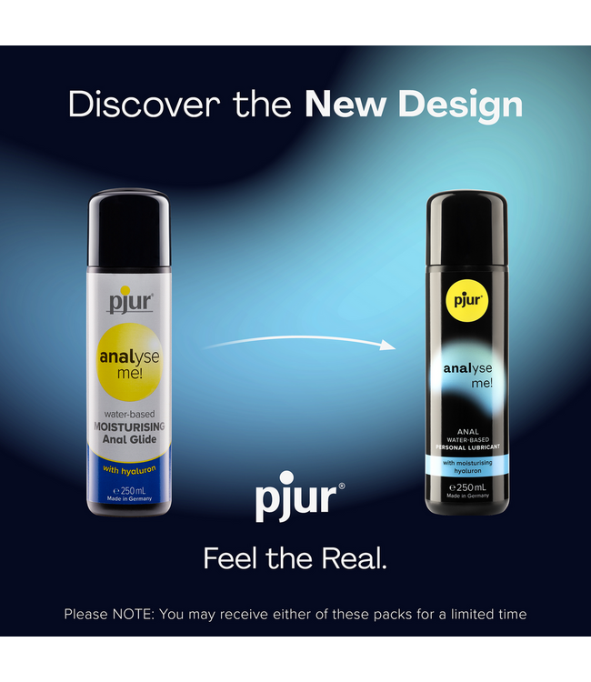 Pjur Pjur Comfort Water Anal Glide Met Hyaluronzuur Waterbasis Glijmiddel 250 Ml