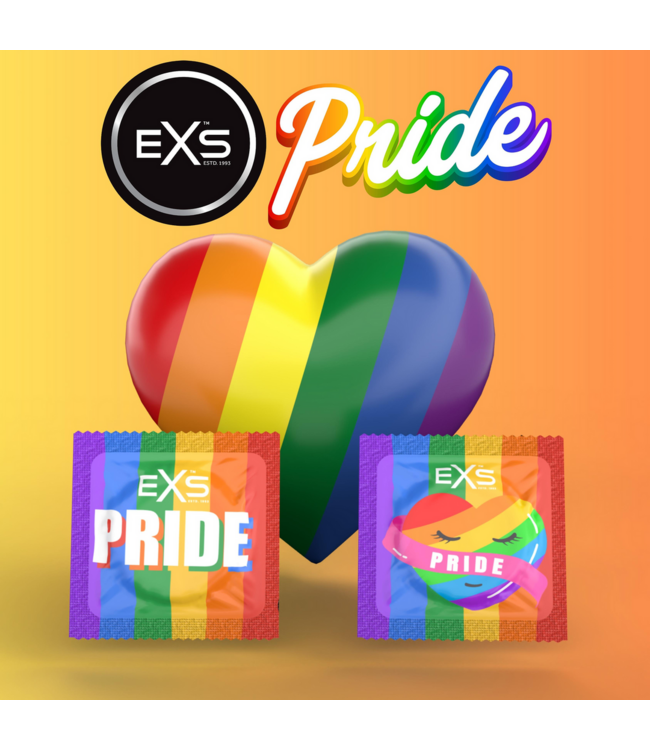 EXS EXS Pride Condoms - 144 Safe & Comfy Regular with Stylish Designs